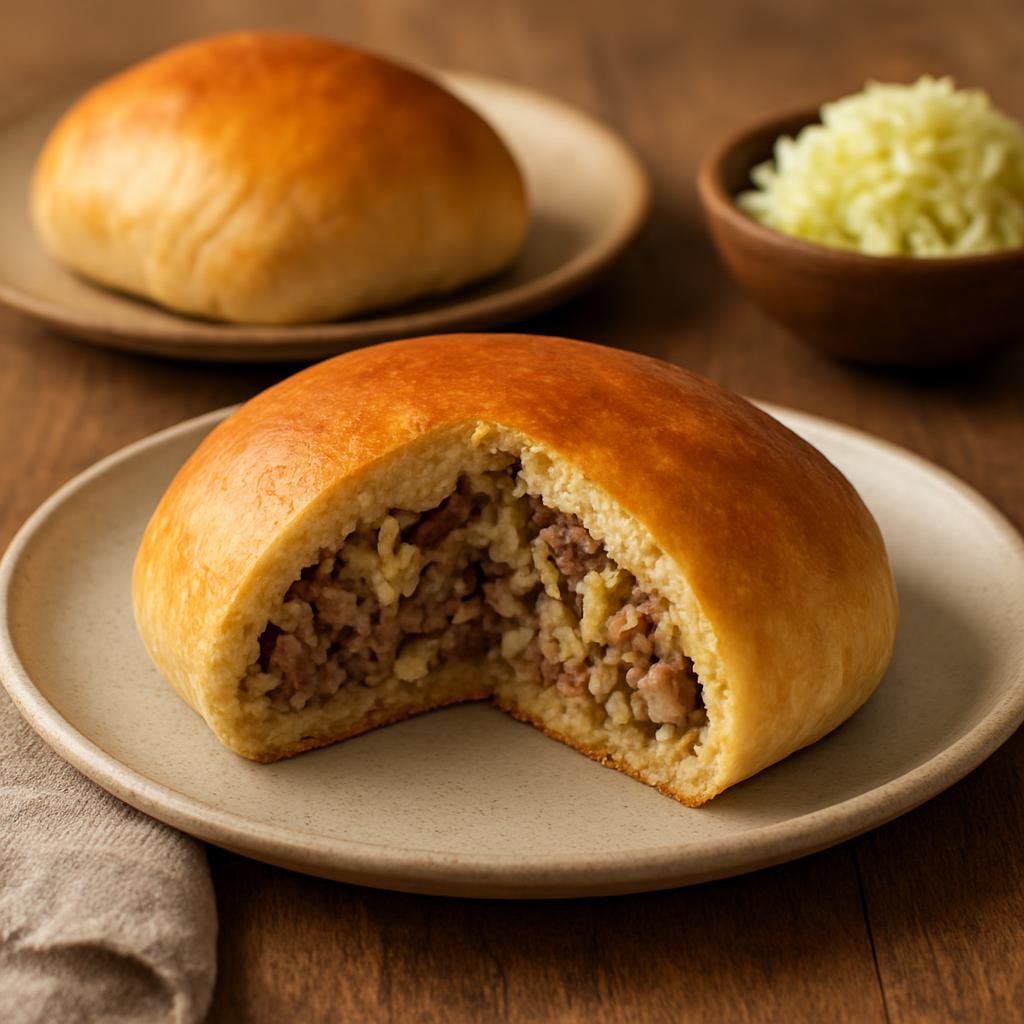 Entree: United States – Kansas, Great Plains United States – Bierocks recipe