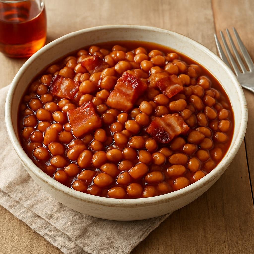 Side Dish: United States – New England (Vermont) – Vermont Maple Baked Beans recipe