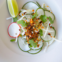 Side Dish: United States – Jicama Cucumber Slaw recipe
