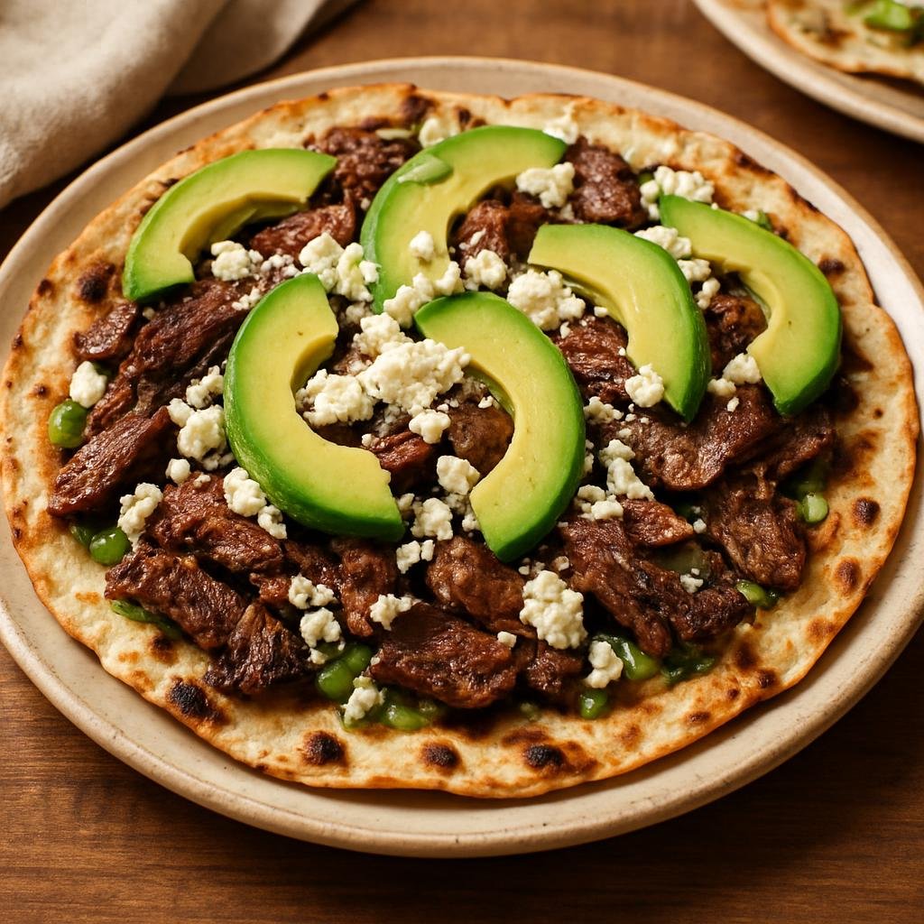 Entree: Mexico – Mexico City – Tlayudas (Oaxacan Flatbread) recipe