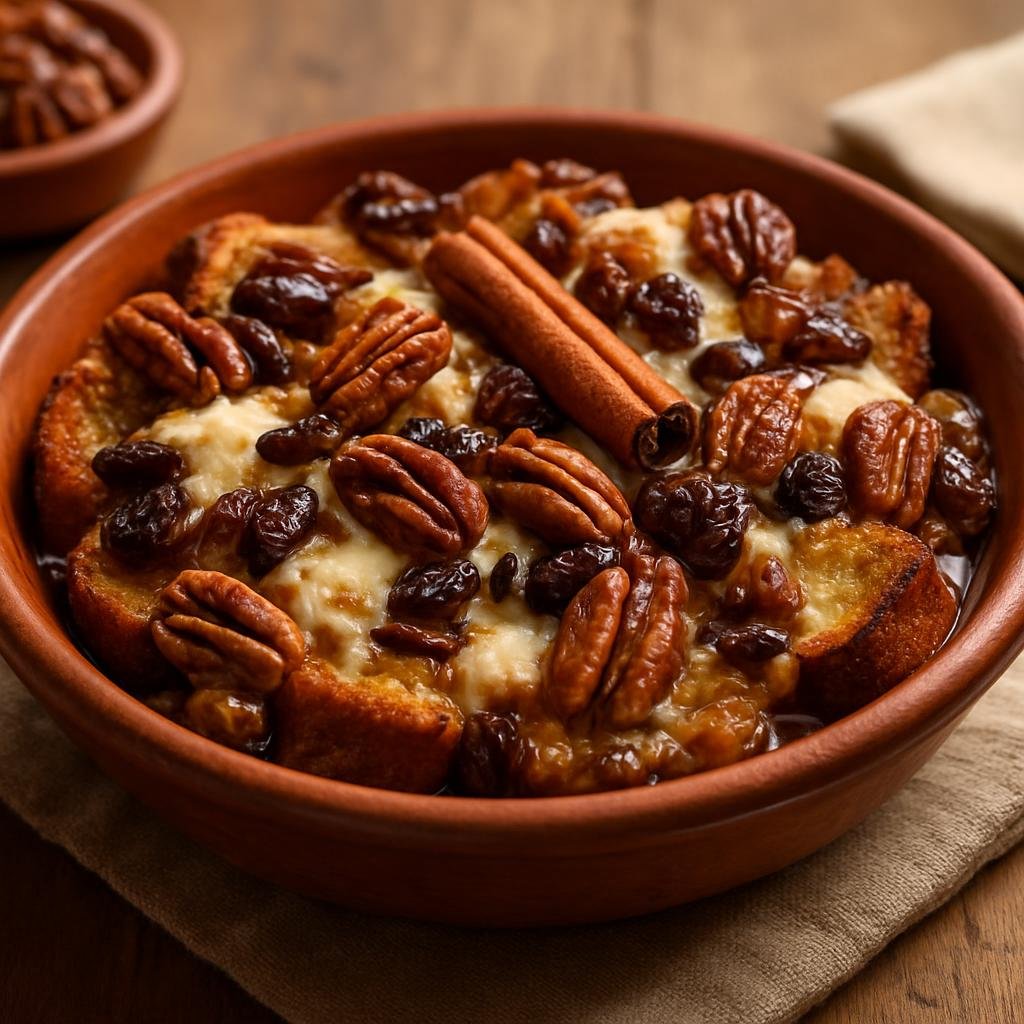 Dessert: Mexico – Chihuahua, Northern Mexico – Capirotada Chihuahuense recipe