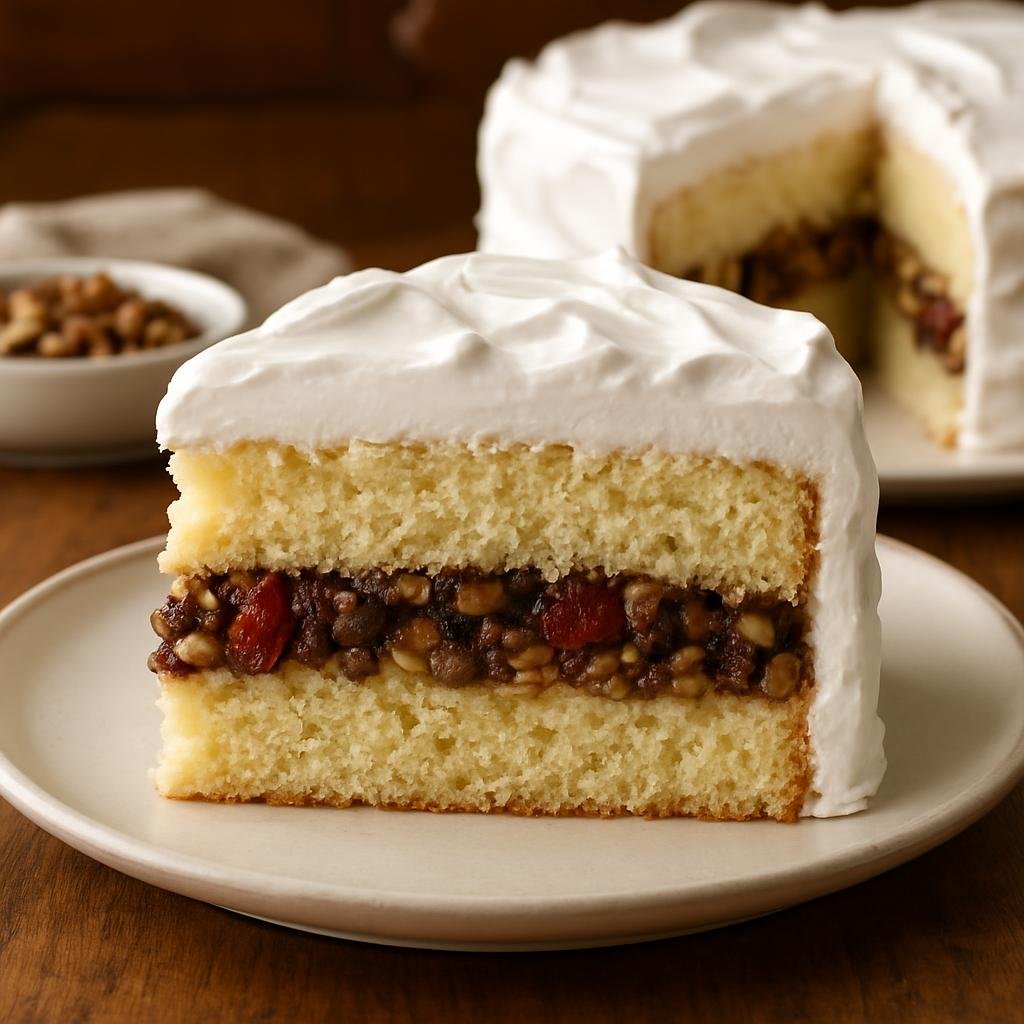Dessert: United States – Maryland, Mid-Atlantic United States – Lady Baltimore Cake recipe