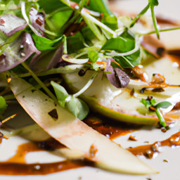 Salad: United States – Endive and Watercress Salad with Green Apple, Fennel, and Sherry-Maple Vinaigrette recipe