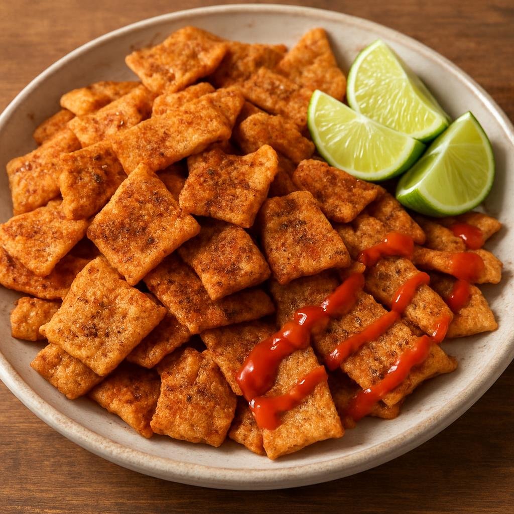 Appetizer: Mexico – Nuevo Leon, Northern Mexico – Chicharrones de Harina (Fried Wheat Cracklings) recipe