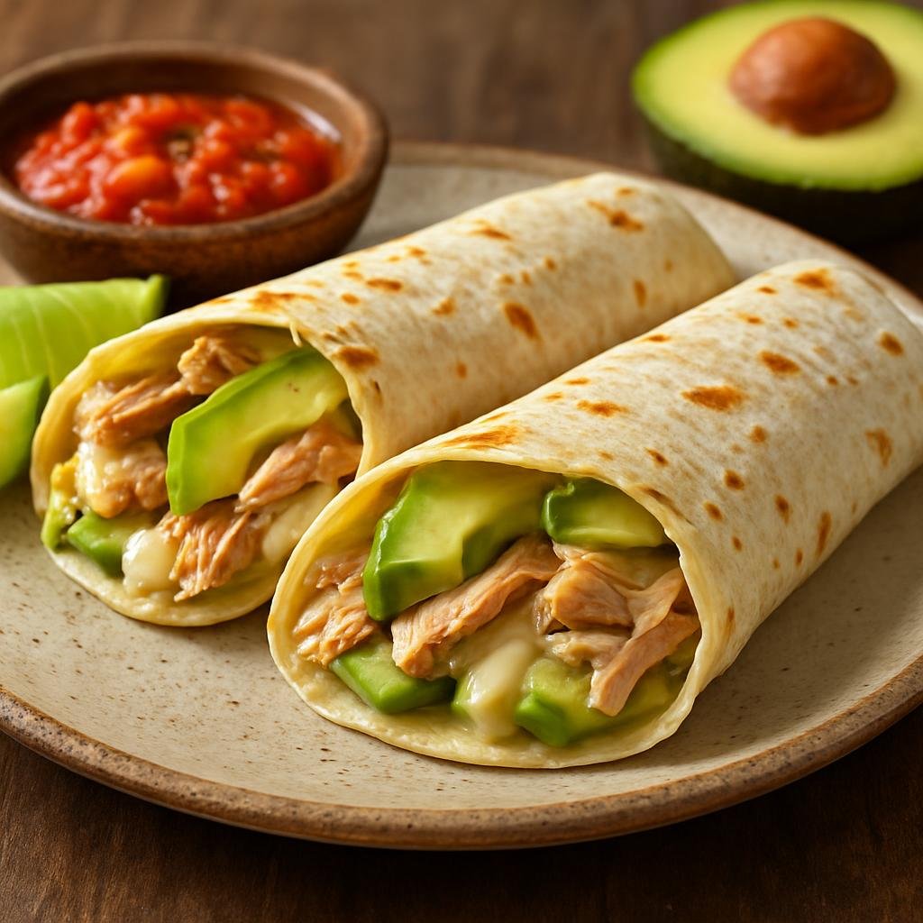 Entree: Mexico – Baja Peninsula Mexico – Burritos de Marlin Ahumado (Smoked Marlin Burritos) recipe