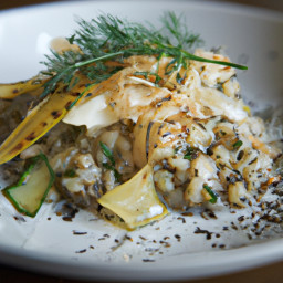 Side Dish: United States – Herbed Orzo with Charred Fennel, Lemon & Dill recipe