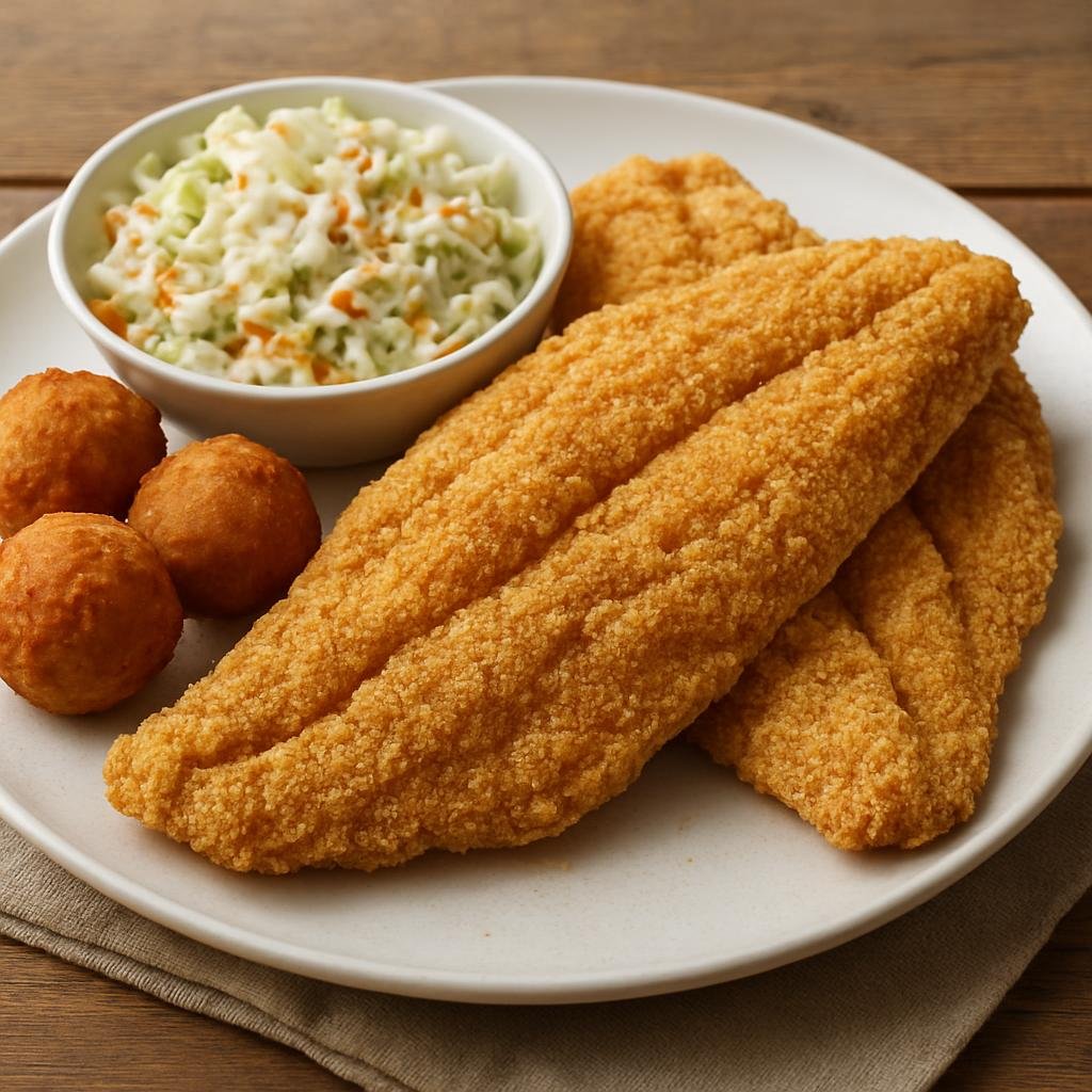 Entree: United States – Tennessee, Southern United States – Catfish Fry recipe