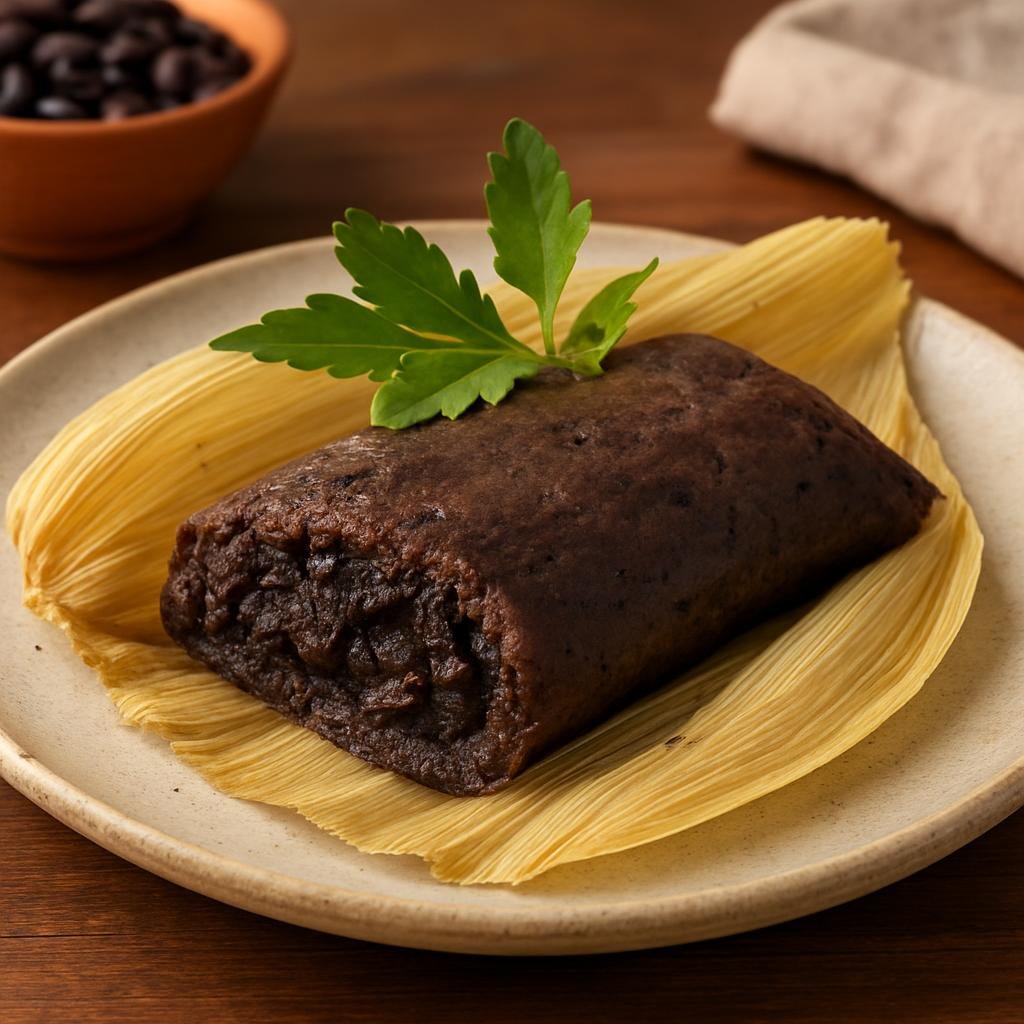 Entree: Mexico – Mexico State – Tamal de Frijol (Bean Tamal) recipe