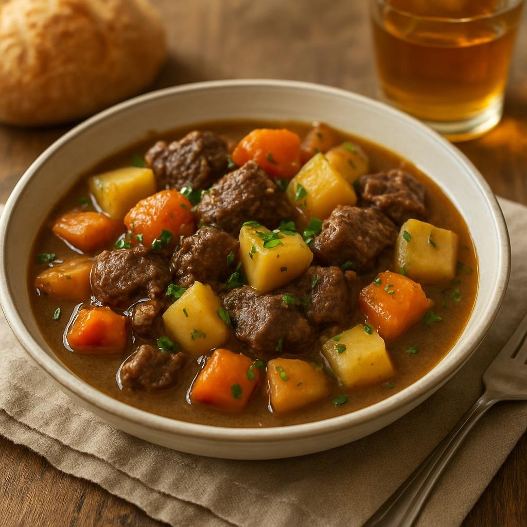 Entree: United States – New England (New Hampshire) – New Hampshire Venison Stew recipe