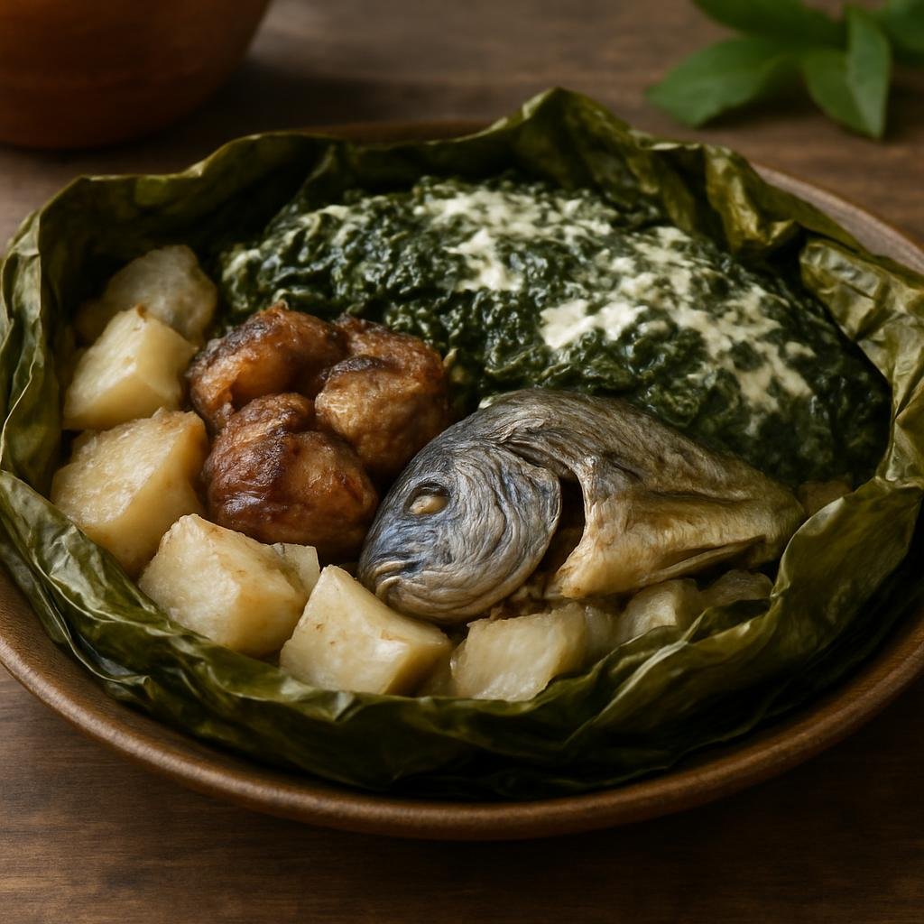 Entree: United States – American Samoa – Umu recipe