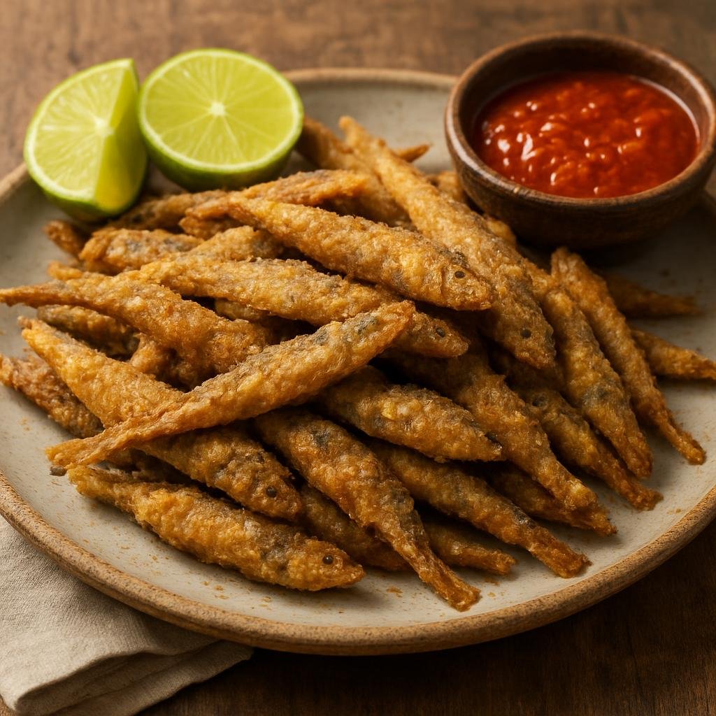 Appetizer: Mexico – Michoacan (Western Mexico) – Charales Fritos (Fried Charales) recipe