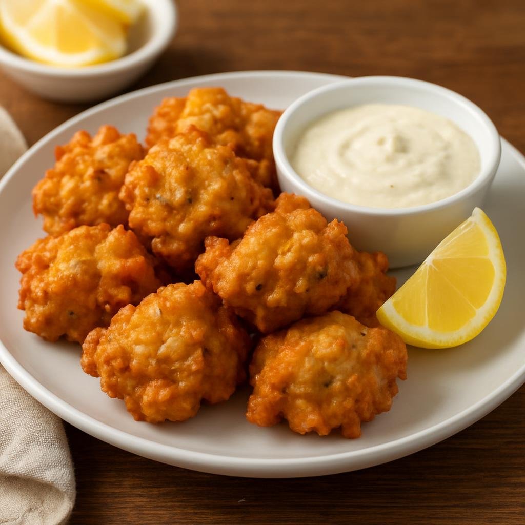 Appetizer: United States – Connecticut (New England) – Connecticut Clam Fritters recipe