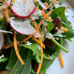 Side Dish: United States – Zesty Arugula and Fennel Crunch Salad recipe