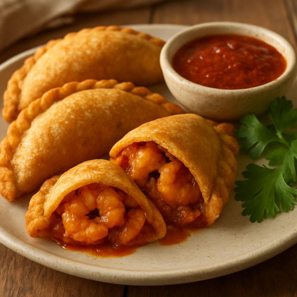 Appetizer: Mexico – Tamaulipas, Gulf Coast Mexico – Empanadas de Camaron (Shrimp Empanadas) recipe