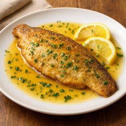 Entree: Italy – Trota alla Mugnaia (Trout Meunière (lemon-butter trout)) recipe