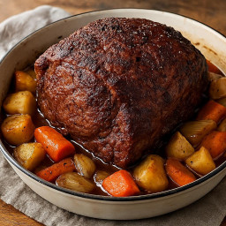 Entree: United States – Classic Oven-Roasted Chuck recipe