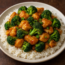 Entree: United States – Chicken and Broccoli Stir-Fry over Jasmine Rice recipe
