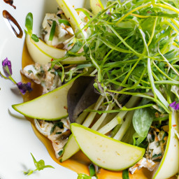 Salad: United States – Crisp Watercress-Fennel Apple Salad with Horseradish-Dijon Vinaigrette recipe