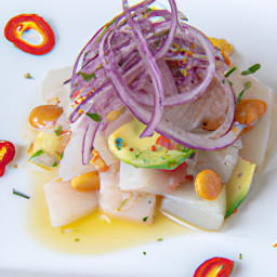 Entrée: Peru – Ceviche Clásico ▶ Ceviche Clasico (Classic Ceviche) recipe