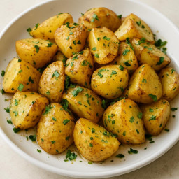 Side Dish: Cyprus – Λεμονάτες Πατάτες με Ρίγανη ➤ Lemonates Patates me Rigani