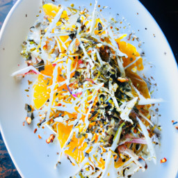 Side Dish: Mexico – Slaw De Jícama Et Orange (Jicama-Orange Slaw) recipe