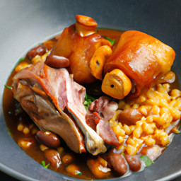 Entrée: France – Cassoulet (White Bean Stew with Duck Confit) recipe