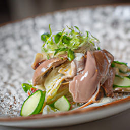 Salad: France – Salade Landaise (Duck Confit Salad) recipe