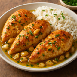 Entree: Spain – Pollo al ajillo (garlic chicken) recipe