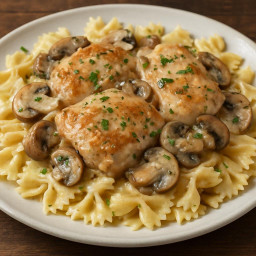 Entree: Italy – Northern Italy – Pollo alla panna (chicken in cream sauce) recipe