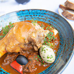 Entrée: Italy – Coniglio Alla Cacciatora (Hunter-Style Rabbit) recipe
