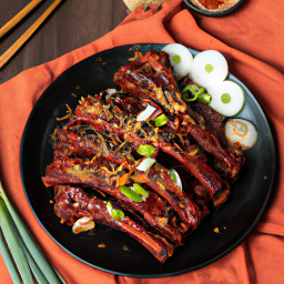 Entrée: South Korea – 양념갈비 ▶ Yangnyeom Galbi (Marinated Spicy Short Ribs) recipe