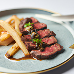 Entrée: France – Steak Frites (Steak and Fries) recipe