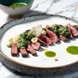 Entrée: Argentina – Chimichurri Con Bife (Chimichurri with Hanger Steak) recipe
