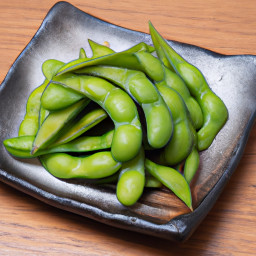 Appetizer: Japan – 枝豆 ▶ Edamame (Salted Boiled Young Soybeans) recipe