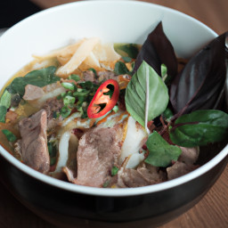 Soup: Vietnam – Phở Bò (Vietnamese Beef Noodle Soup) recipe