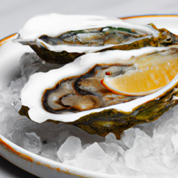 Appetizer: United States – Raw Oysters Served in Half Shells recipe