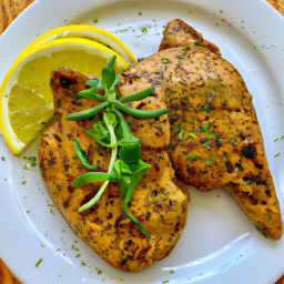 Entrée: United States – Lemon Herb Grilled Chicken recipe