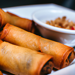 Appetizer: Philippines – Lumpiang Shanghai (Shanghai-Style Spring Rolls) recipe