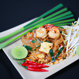 Entrée: Thailand – ผัดไทย ▶ Pad Thai (Stir-Fried Thai Noodles) recipe
