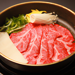 Entrée: Japan – すき焼き ▶ Sukiyaki (Japanese Hot Pot with Thinly Sliced Beef) recipe