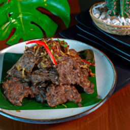 Entrée: Indonesia – Beef Rendang (Slow-Cooked Spiced Beef) recipe