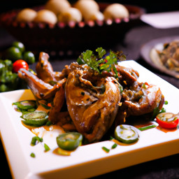 Entrée: Philippines – Adobong Manok (Filipino Braised Chicken in Soy-Vinegar Sauce) recipe