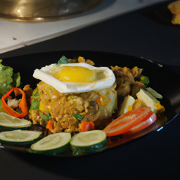 Entrée: Indonesia – Nasi Goreng (Indonesian Fried Rice) recipe