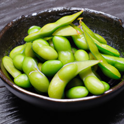 Appetizer: Japan – 枝豆 ▶ Edamame (Salted Boiled Young Soybeans) recipe