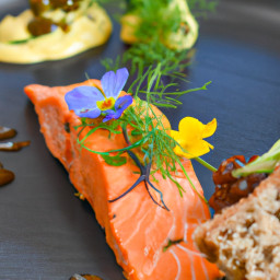 Entrée: Australia – Hot-Smoked Tasmanian Salmon recipe
