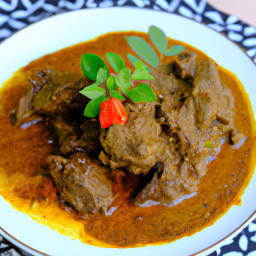 Entrée: Indonesia – Rendang Daging (Slow-Cooked Spiced Beef in Coconut) recipe