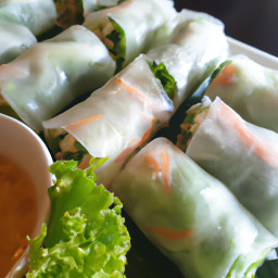 Appetizer: Vietnam – Gỏi Cuốn (Vietnamese Fresh Spring Rolls) recipe