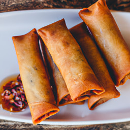 Appetizer: Philippines – Lumpiang Shanghai (Filipino-Style Pork Spring Rolls) recipe