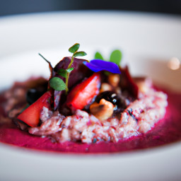 Entrée: Italy – Risotto ai Frutti di Bosco (Berry-Infused Risotto) recipe