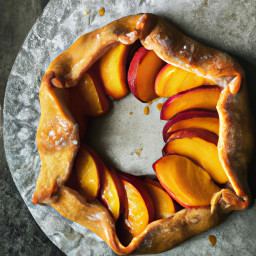 Dessert: United States – Peach Galette recipe